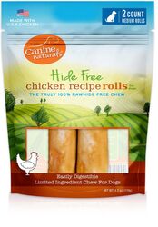 Hide Free Chicken Chews Medium 4” Roll